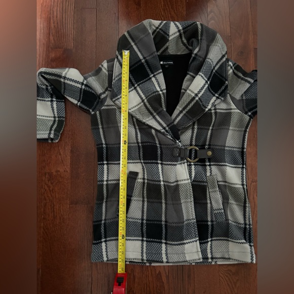 Valerie Bertinelli fleece shacket Size Large - Picture 4 of 8